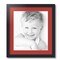 ArtToFrames 18x20" Matted Picture Frame with 14x16" Single Mat Photo Opening Framed in 1.25" Black and 2" Mat (FWM-3926-18x20)